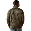 ARIAT Men’s Khaki Caldwell Reinforced Snap Sweater(Green Treebark Camo)
