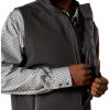 ARIAT Men’s Logo Softshell Vest(Phantom)