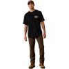 ARIAT Men’s Rebar Cotton Strong Roughneck Graphic T-Shirt(Black)