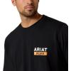 ARIAT Men’s Rebar Cotton Strong Roughneck Graphic T-Shirt(Black)