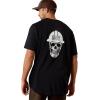 ARIAT Men’s Rebar Cotton Strong Roughneck Graphic T-Shirt(Black)