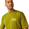 ARIAT Men’s Rebar Cotton Strong Roughneck Graphic T-Shirt(Going Green)