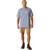 ARIAT Men’s Rebar Cotton Strong Roughneck Graphic T-Shirt(Infinity Heather)