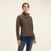 ARIAT New Team Softshell Jacket – Women’s Wind and Water Resistant Jacket(Banyan Bark Heather)