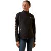 ARIAT New Team Softshell Jacket – Women’s Wind and Water Resistant Jacket(Black/Pony)