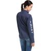 ARIAT New Team Softshell Jacket – Women’s Wind and Water Resistant Jacket(Blue Nights/Desert Dusk Serape)
