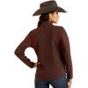 ARIAT New Team Softshell Jacket – Women’s Wind and Water Resistant Jacket(Chocolate Plum/Tawny Port)