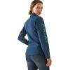 ARIAT New Team Softshell Jacket – Women’s Wind and Water Resistant Jacket(Deep Petroleum)