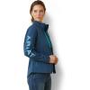 ARIAT New Team Softshell Jacket – Women’s Wind and Water Resistant Jacket(Deep Petroleum)