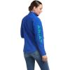 ARIAT New Team Softshell Jacket – Women’s Wind and Water Resistant Jacket(Mazarine Blue)