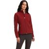 ARIAT New Team Softshell Jacket – Women’s Wind and Water Resistant Jacket(Rouge Red/Celestial Serape)