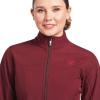 ARIAT New Team Softshell Jacket – Women’s Wind and Water Resistant Jacket(Zinfandel/Carmen Geo)