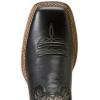 ARIAT Round Up Remuda Womens Boot(Black Deertan)