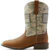 ARIAT Sport Patriot Mens Boot(Distressed Brown/Sage Camo Print)