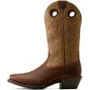 ARIAT Sport Square Toe Mens Boot(Brown Bomber/Brown Oiled Rowdy)