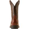 ARIAT Sport Western Wide Square Toe Mens Boot(Peanut Butter/Chaga Brown)