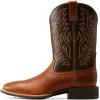 ARIAT Sport Western Wide Square Toe Mens Boot(Peanut Butter/Chaga Brown)