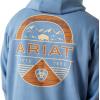 ARIAT Sun Valley Circle Hoodie, Coronet Blue, Small
