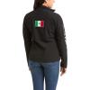 ARIAT Womens Classic Team Softshell Mexico Jacket(Black)