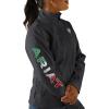 ARIAT Womens Classic Team Softshell Mexico Jacket(Charcoal)