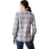 ARIAT Womens Rebar Made Tough Durastretch Work Shirt(Aquatic)