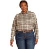 ARIAT Womens Rebar Made Tough Durastretch Work Shirt(Beetle)