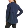 ARIAT Womens Rebar Made Tough Durastretch Work Shirt(Navy)