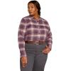 ARIAT Womens Rebar Made Tough Durastretch Work Shirt(Pearl Grey)