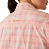 ARIAT Womens Rebar Made Tough Durastretch Work Shirt(Powder Pink)