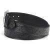 ARIAT Women’s Rhinestones Embossed Leather Belt(Black)