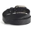 ARIAT Women’s Rhinestones Embossed Leather Belt(Black)