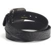 ARIAT Women’s Rhinestones Embossed Leather Belt(Black)