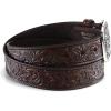 ARIAT Women’s Rhinestones Embossed Leather Belt(Brown)