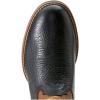 ARIAT Workhog Wide Square Toe H2O Mens Boot(Black Adobe/Weathered Chestnut)