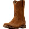 ARIAT Workhog Wide Square Toe H2O Mens Boot(Oiled Tan Suede)