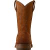 ARIAT Workhog Wide Square Toe H2O Mens Boot(Oiled Tan Suede)
