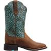 ARIAT Workhog Wide Square Toe H2O Mens Boot(Old Earth/Turquoise Blanket Emboss)