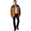 ARIAT mens Crius Insulated Jacket(Blue Nights/Almond Khaki)