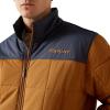 ARIAT mens Crius Insulated Jacket(Blue Nights/Almond Khaki)