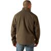 ARIAT mens Logo Softshell Jacket(Earth Green Heather)