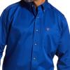 ARIAT mens Solid Twill Classic Fit Shirt – Men’s Long Sleeve Western Button-down(Lita)