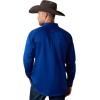 ARIAT mens Solid Twill Classic Fit Shirt – Men’s Long Sleeve Western Button-down(Ultramarine)