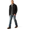 ARIAT mens Vernon Softshell Jacket(Black)