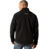 ARIAT mens Vernon Softshell Jacket(Black)