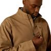 ARIAT mens Vernon Softshell Jacket(Khaki Southwest)