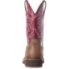 ARIAT womens Delilah Western Boot(Java/Burgundy)