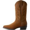 Ariat Heritage Round Toe Western Boots – Men’s Round Toe Cowboy Boot(Dijon Suede)