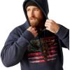 Ariat Men’s Hooded Sweatshirt(American Steer Navy Heather)