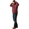Ariat Men’s Hooded Sweatshirt(Arrowhead Berry Bark Heather)