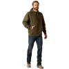 Ariat Men’s Hooded Sweatshirt(Faded Brine Olive Heather)
